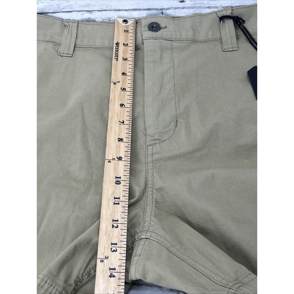 Filson Men’s Olive Cotton Blend Shorts - Picture 7 of 9
